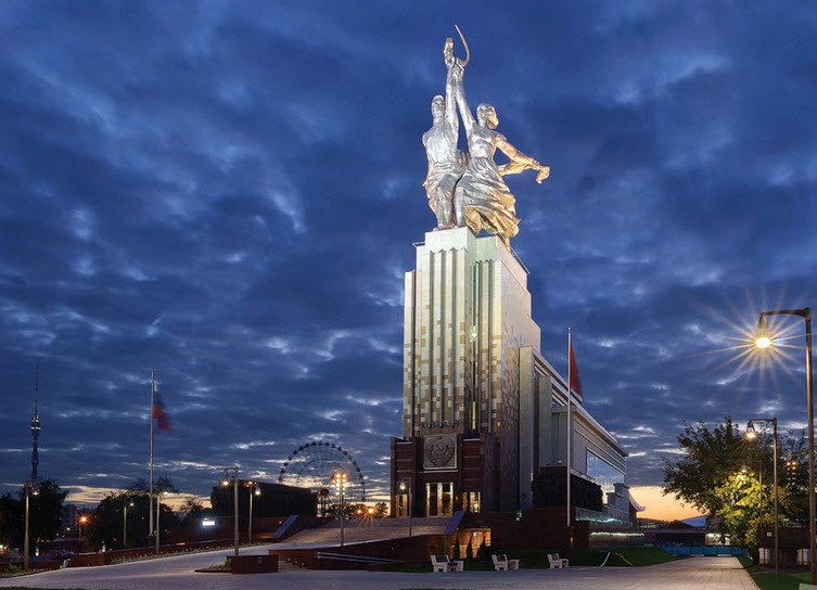 подсветка памятников заливающее освещение